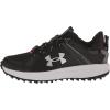 imageUnder Armour Boys Yard Turf Jr Baseball Shoe001 BlackBlackWhite