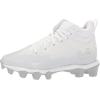 imageUnder Armour UnisexChild Spotlight Fran 20 Jr Road Running ShoeWhite 100Metallic Silver