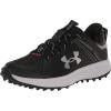 imageUnder Armour Boys Yard Turf Jr Baseball Shoe001 BlackBlackWhite