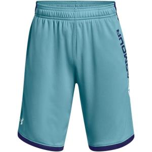 imageUnder Armour Boys Stunt 30 Shorts433 Glacier Blue  Sonar Blue  White
