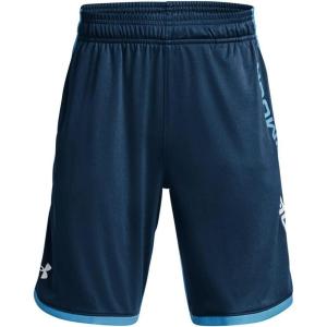 imageUnder Armour Boys Stunt 30 Shorts437 Petrol Blue  Capri  White