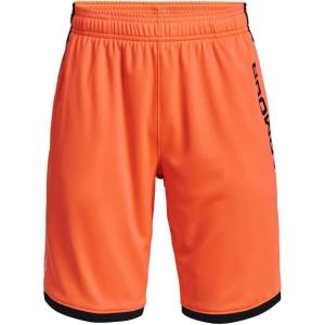 imageUnder Armour Boys Stunt 30 Shorts866 Orange Blast  Black  White