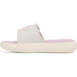 imageUnder Armour Girls Ignite Pro 8 Slide Sandal114 White QuartzPrime PinkPrime Pink