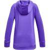 imageUnder Armour Girls Armour Fleece Branded Hoodie184 Brilliant Violet   Oxford Blue