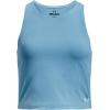 imageUnder Armour Girls Motion Crop Tank Top462 Tonic   Halogen Blue