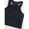 imageUnder Armour Girls Motion Crop Tank TopBlack 001Jet Graylegacy