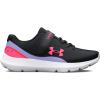 imageUnder Armour Girls Surge 3 Alternate Closure Running Shoe002 BlackPurple IcePink Shock