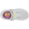 imageUnder Armour Girls Surge 3 Alternate Closure Running Shoe101 Halo GrayJellyfishIridescent