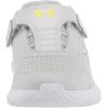 imageUnder Armour Girls Surge 3 Alternate Closure Running Shoe101 Halo GrayJellyfishIridescent