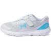 imageUnder Armour Girls Surge 3 Alternate Closure Running Shoe104 Halo GrayNebula PurpleBlue Surf