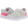 imageUnder Armour Girls Surge 3 Alternate Closure Running ShoeHalo Gray 100Quirky Lime