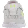 imageUnder Armour Girls Surge 3 Alternate Closure Running ShoeHalo Gray 100Quirky Lime