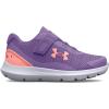 imageUnder Armour Girls Surge 3 Alternate Closure Running ShoeVivid Lilac 500Beta Tint