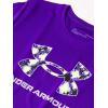 imageUnder Armour Girls Tech Big Logo Short Sleeve TShirtPurple Zest 754Pale Moonlight