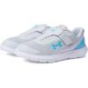 imageUnder Armour Girls Surge 3 Alternate Closure Running Shoe104 Halo GrayNebula PurpleBlue Surf