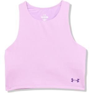 imageUnder Armour Girls Motion Crop Tank Top560 Provence Purple   Purple Emerite