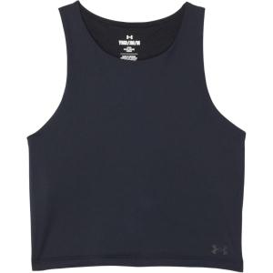 imageUnder Armour Girls Motion Crop Tank TopBlack 001Jet Graylegacy