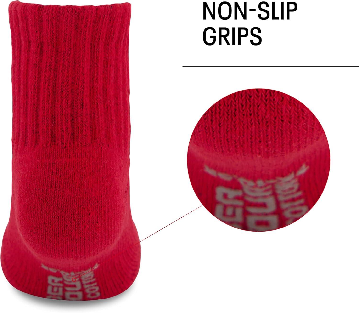 imageUnder Armour Boys Multi Pack Quarter SockRed