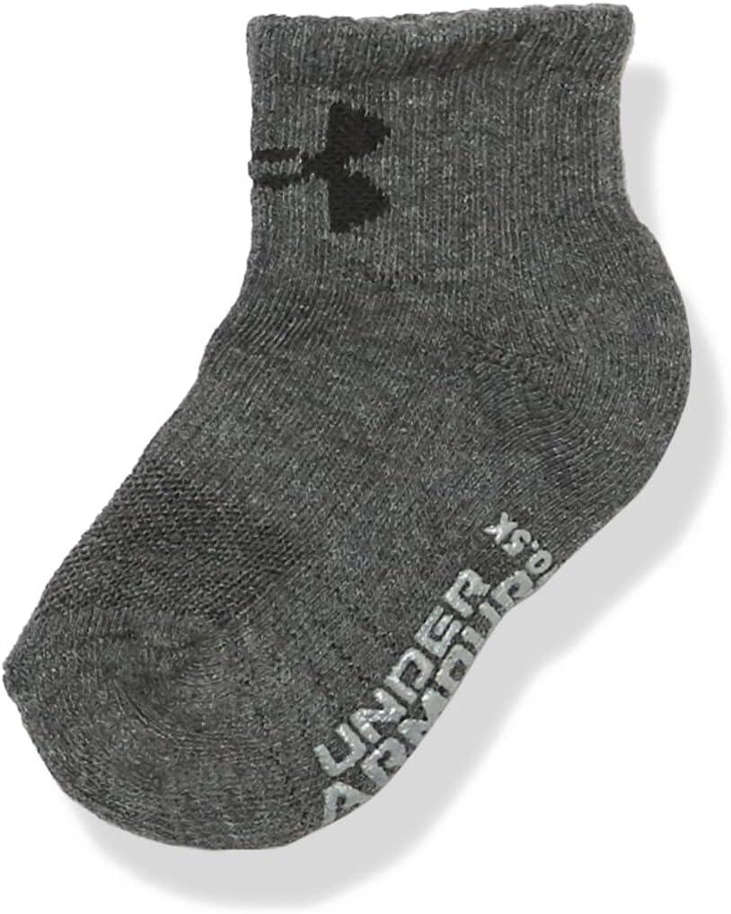 imageUnder Armour Boys Multi Pack Quarter SockRed
