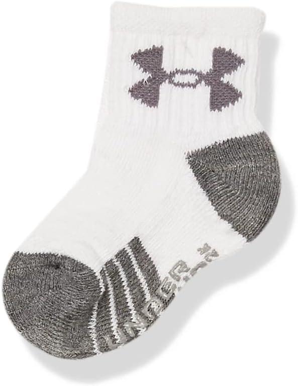 imageUnder Armour Boys Multi Pack Quarter SockRed Tech