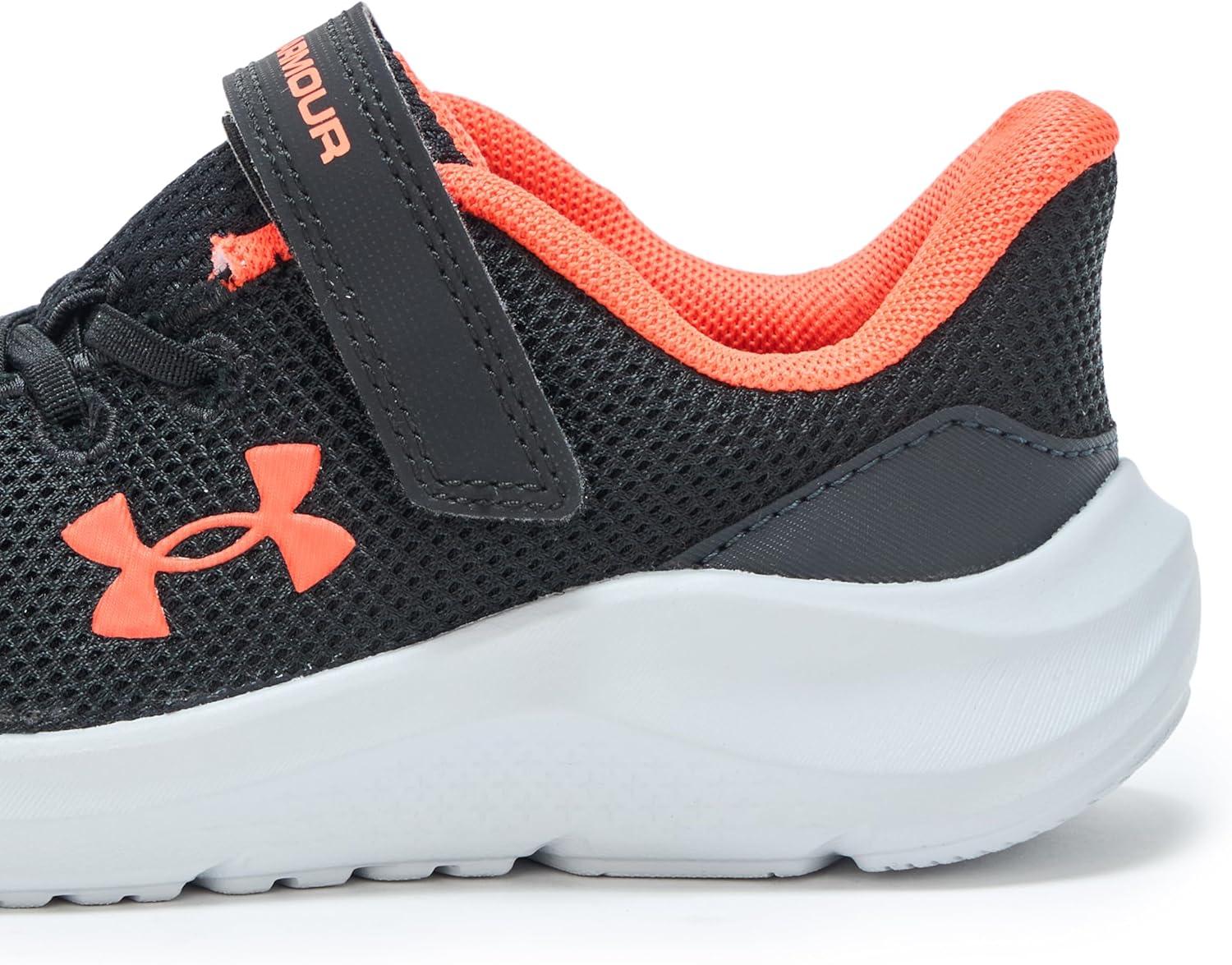 imageUnder Armour Boys Pre School Pursuit 4 Alternate Closure Sneaker003 BlackAnthraciteAres Red