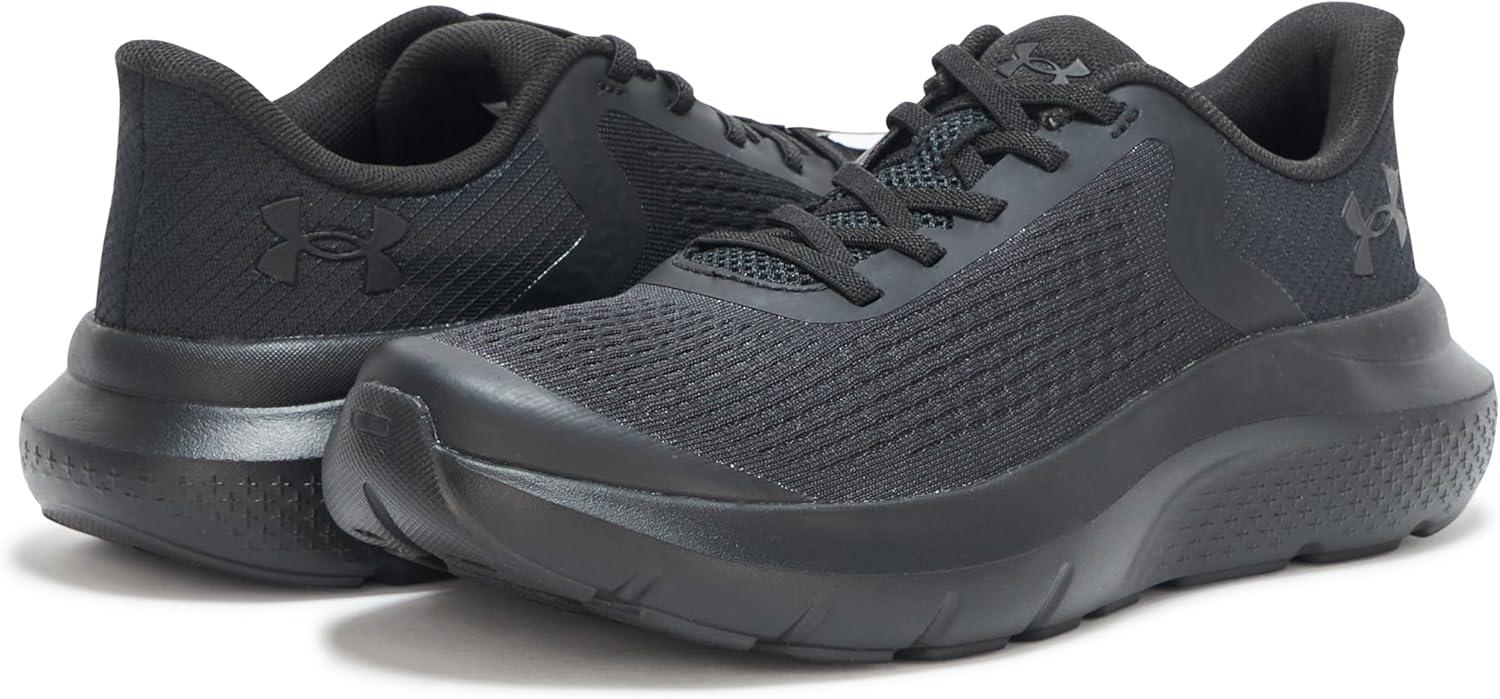 imageUnder Armour Boys Pre School Rogue 4 Alternate Lace Sneaker002 BlackBlackBlack