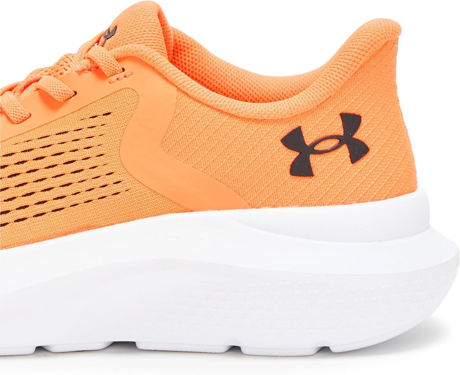 imageUnder Armour Boys Pre School Rogue 4 Alternate Lace Sneaker825 Blaze OrangeBlackBlack