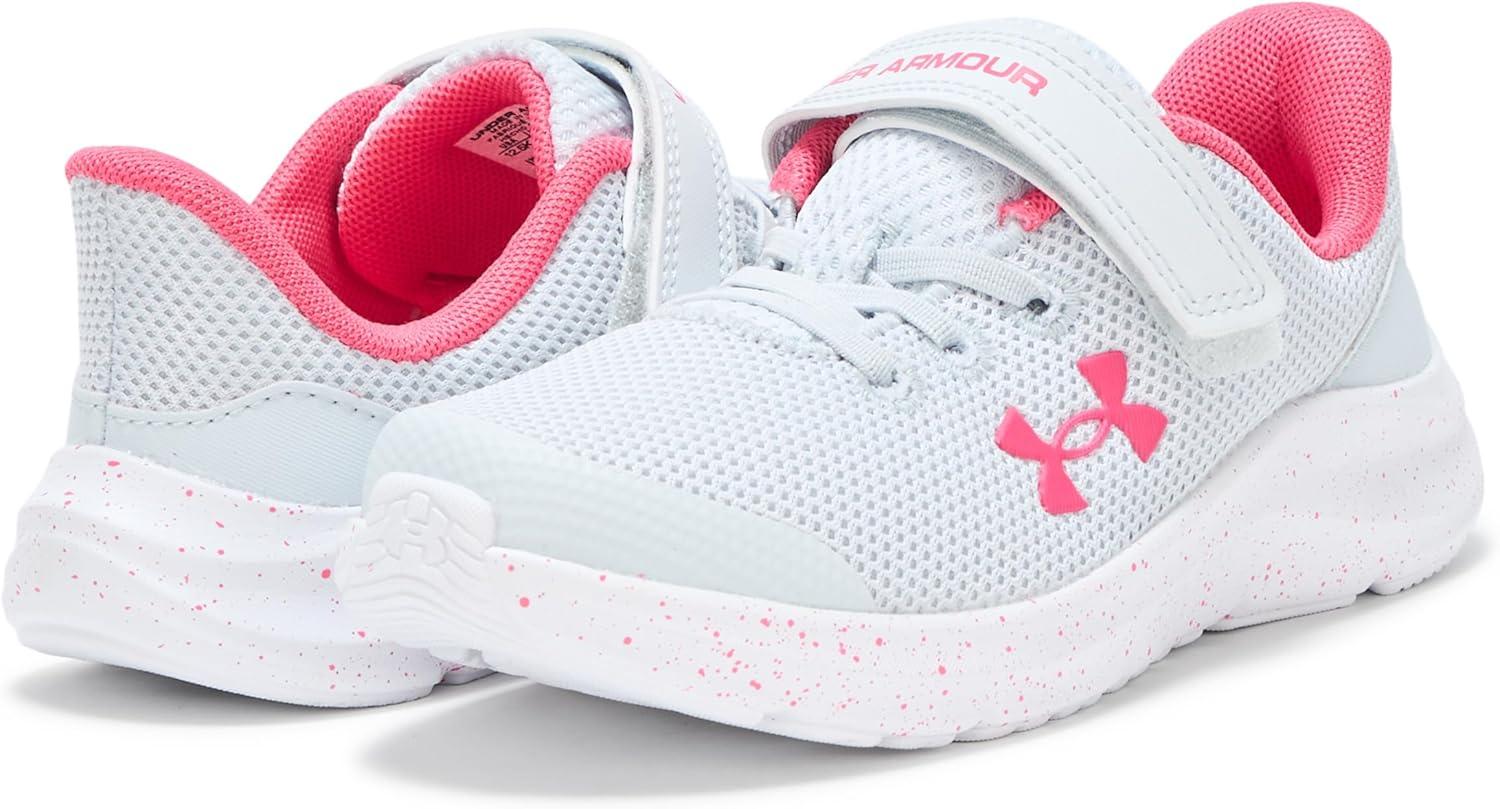 imageUnder Armour Girls Pre School Pursuit 4 Alternate Closure Sneaker023 Distant GraySuper PinkSuper Pink