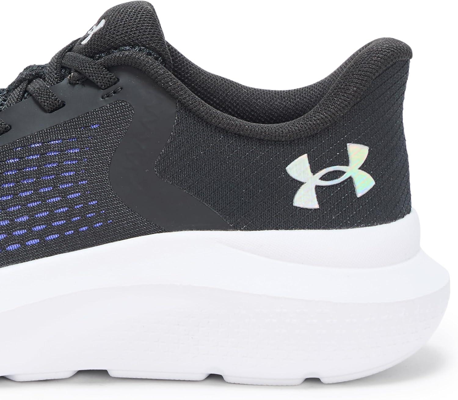 imageUnder Armour Girls Pre School Rogue 4 Alternate Lace Sneaker001 BlackVirtual VioletIridescent