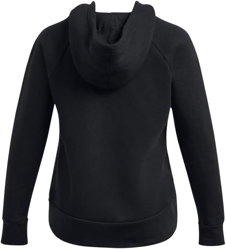 imageUnder Armour Girls Rival Fleece Big Logo Hoodie004 Black   Stellar Pink