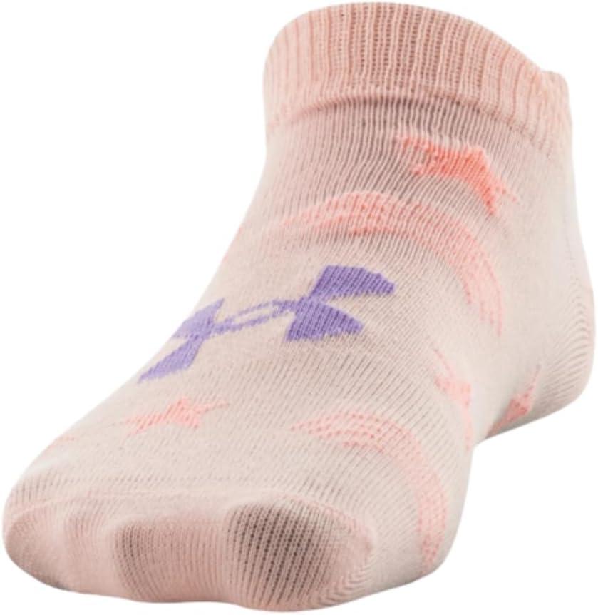 imageUnder Armour Kids Essential 20 Lightweight No Show Socks 6PairsAssortedu0221p6082W