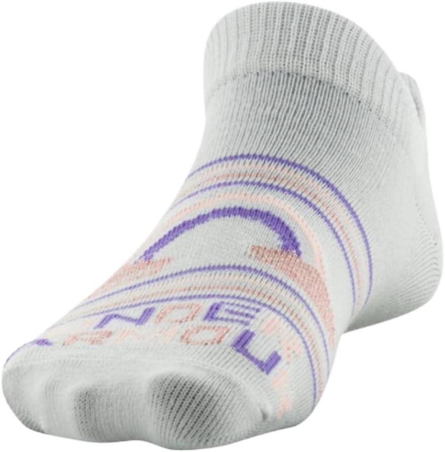 imageUnder Armour Kids Essential 20 Lightweight No Show Socks 6PairsAssortedu0221p6082W