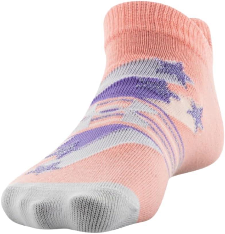 imageUnder Armour Kids Essential 20 Lightweight No Show Socks 6PairsAssortedu0221p6082W