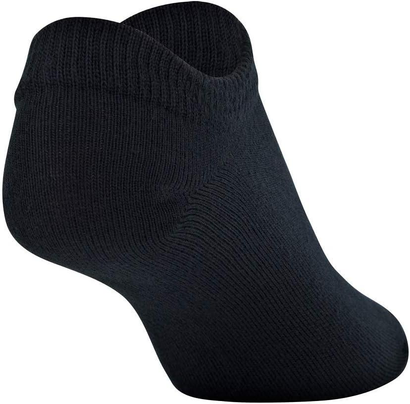 imageUnder Armour Kids Essential 20 Lightweight No Show Socks 6PairsBlack Penta Pink Assorted