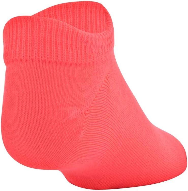 imageUnder Armour Kids Essential 20 Lightweight No Show Socks 6PairsBlitz RedAssorted