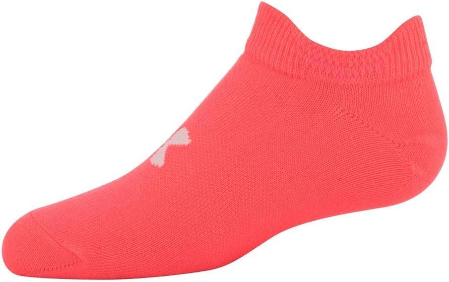 imageUnder Armour Kids Essential 20 Lightweight No Show Socks 6PairsBlitz RedAssorted