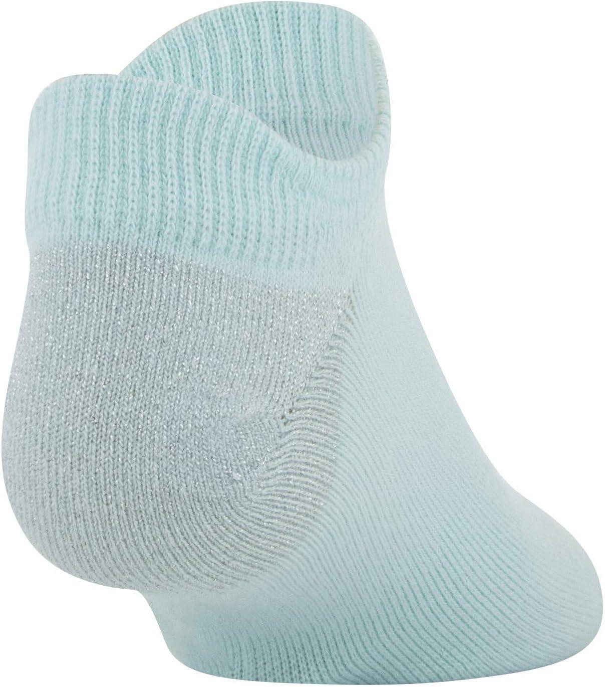 imageUnder Armour Kids Essential 20 Lightweight No Show Socks 6PairsBlueWhite Assorted