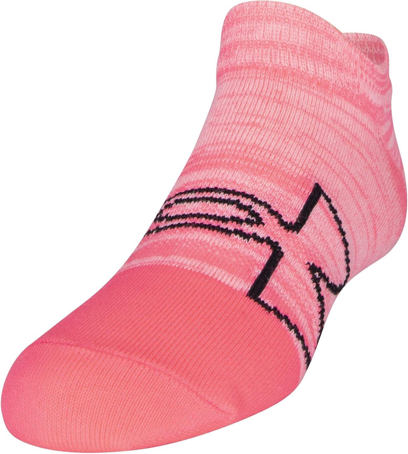 imageUnder Armour Kids Essential 20 Lightweight No Show Socks 6PairsCerisebeta Tint Assorted