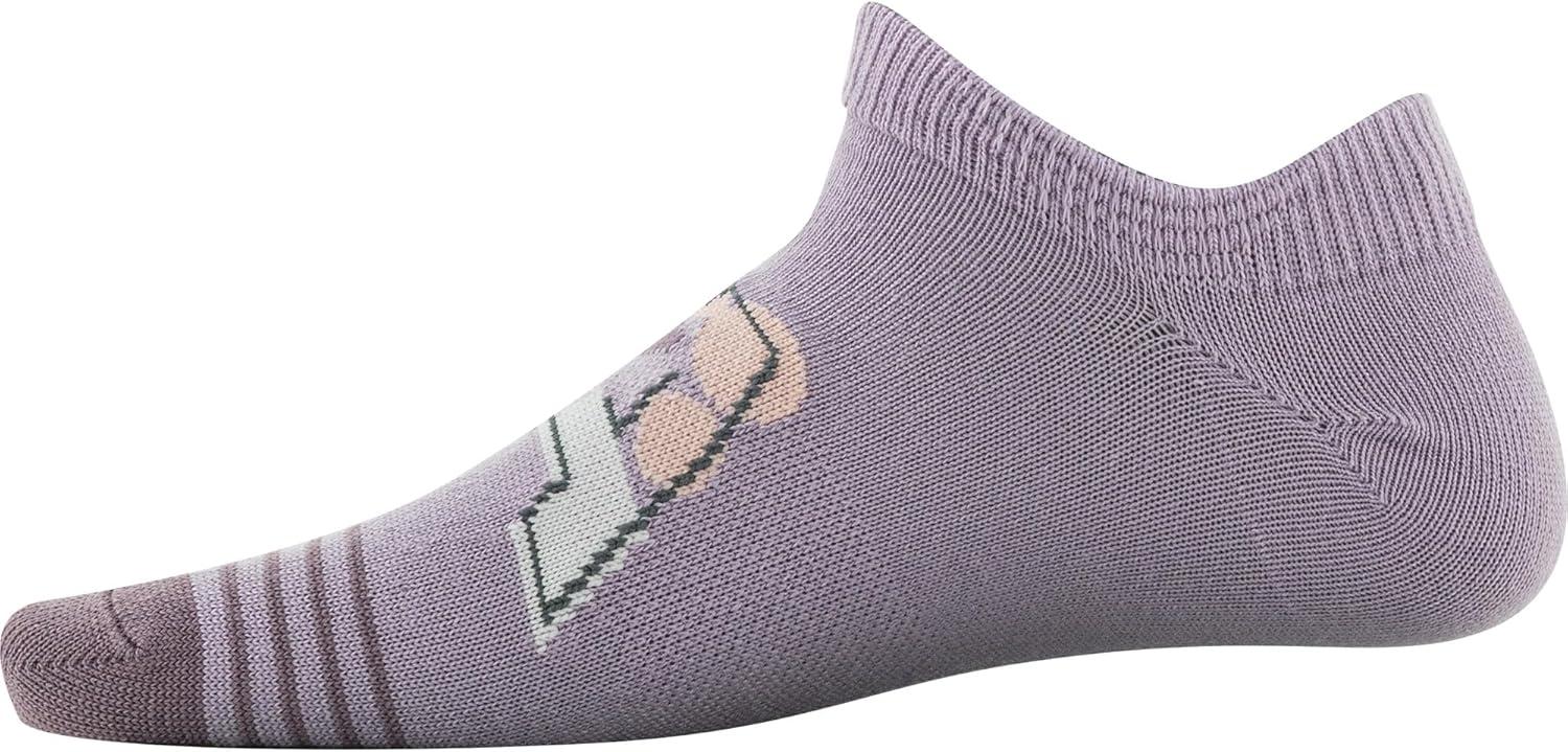 imageUnder Armour Kids Essential 20 Lightweight No Show Socks 6PairsFresh Orchid Assorted