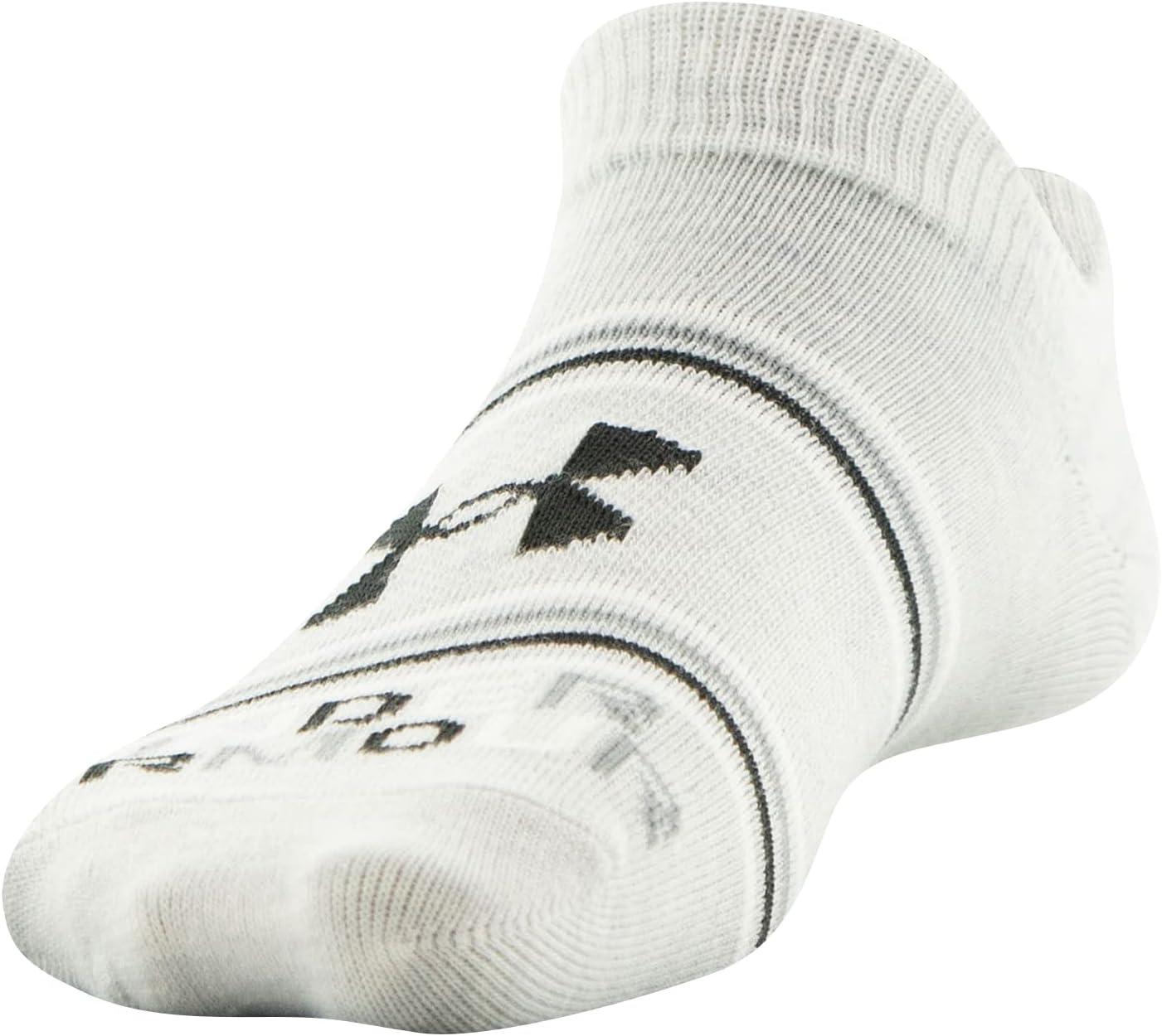 imageUnder Armour Kids Essential 20 Lightweight No Show Socks 6PairsHalo GrayWhite Assorted