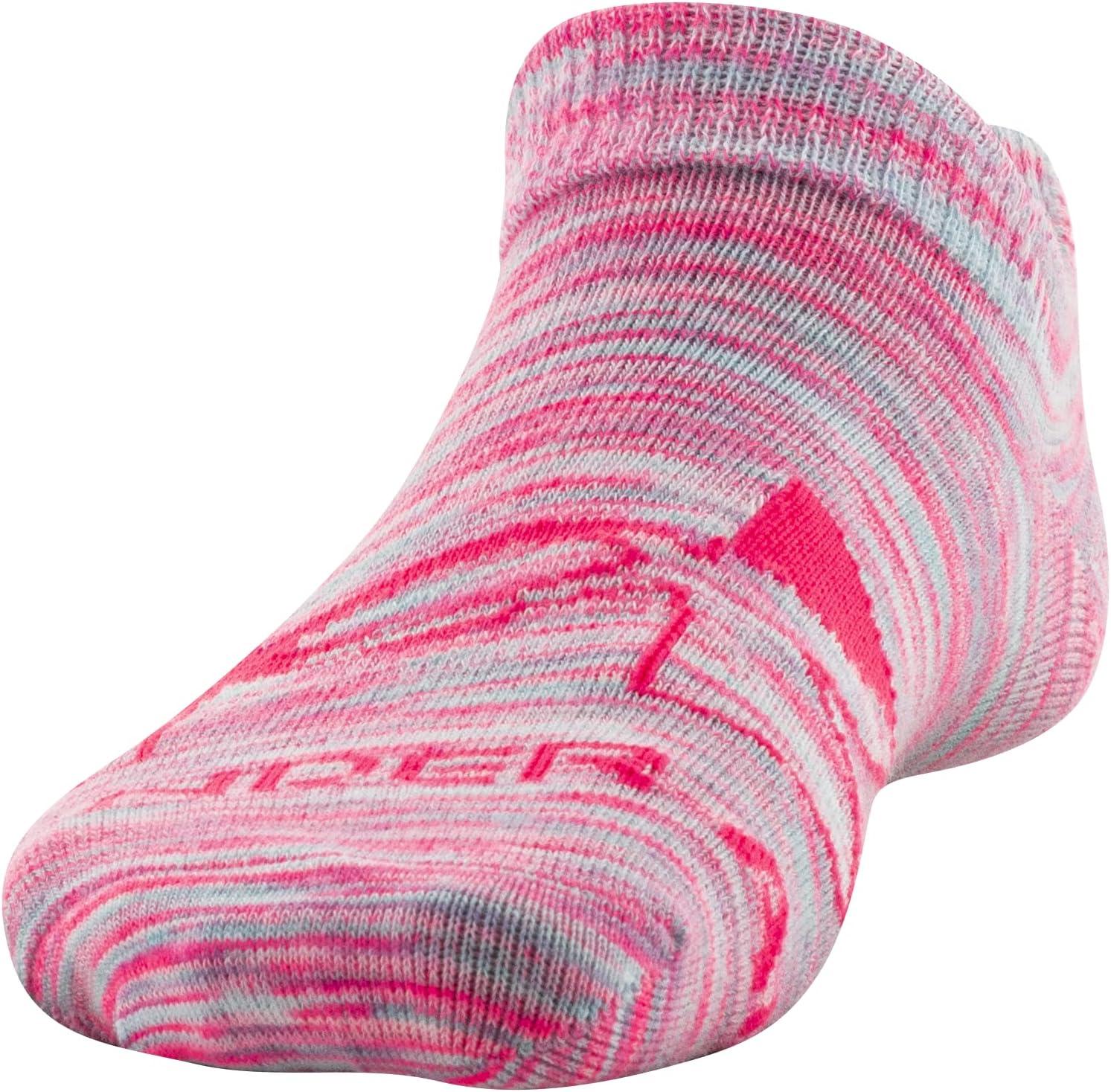 imageUnder Armour Kids Essential 20 Lightweight No Show Socks 6PairsHalogen Blue Assorted