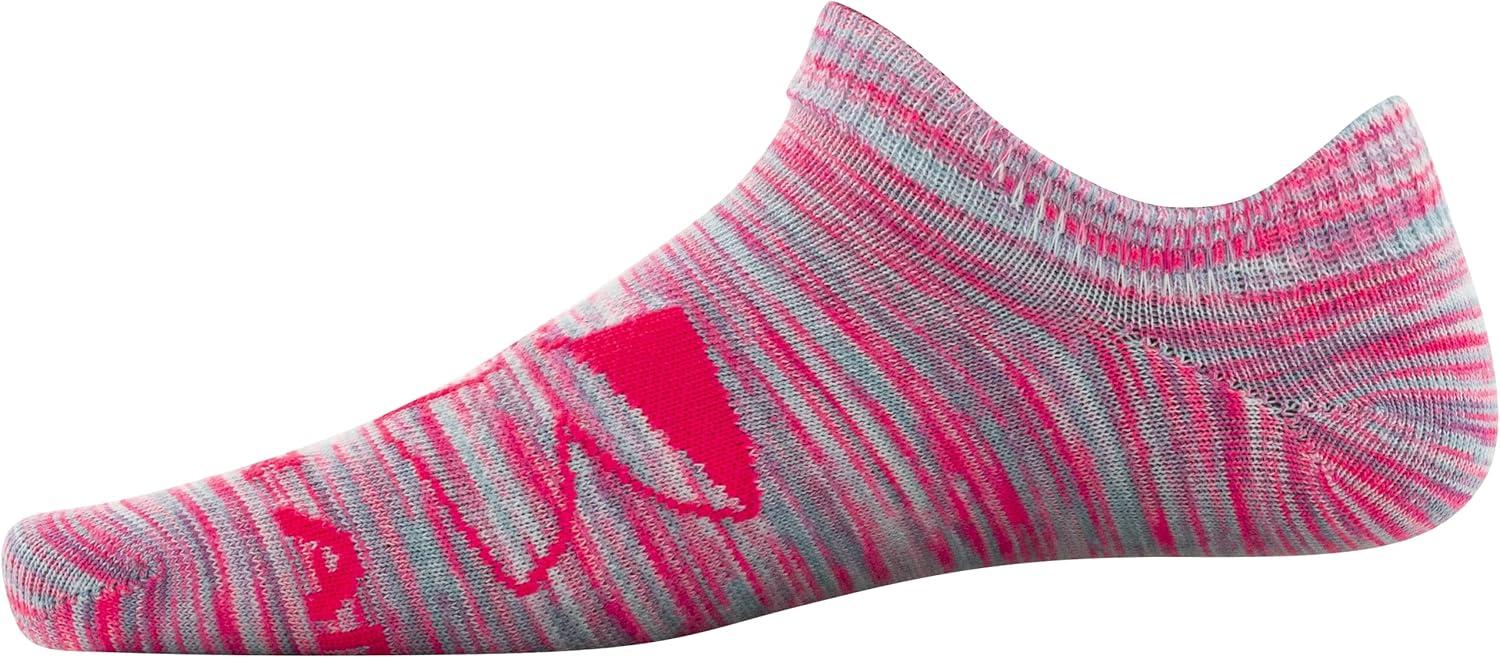 imageUnder Armour Kids Essential 20 Lightweight No Show Socks 6PairsHalogen Blue Assorted