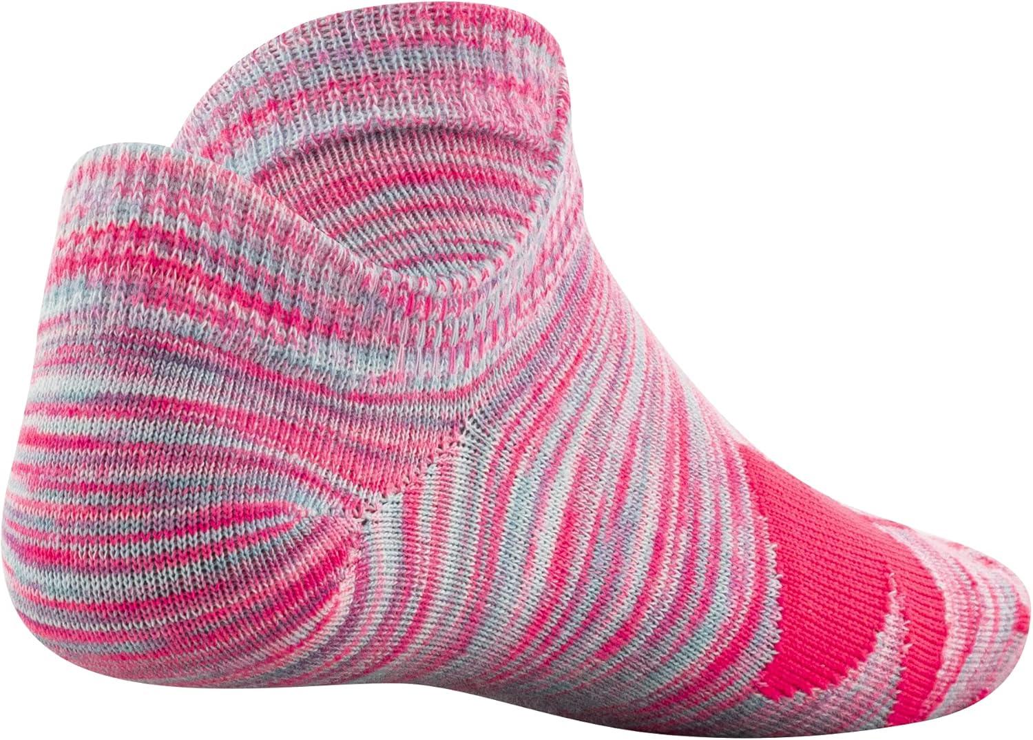 imageUnder Armour Kids Essential 20 Lightweight No Show Socks 6PairsHalogen Blue Assorted