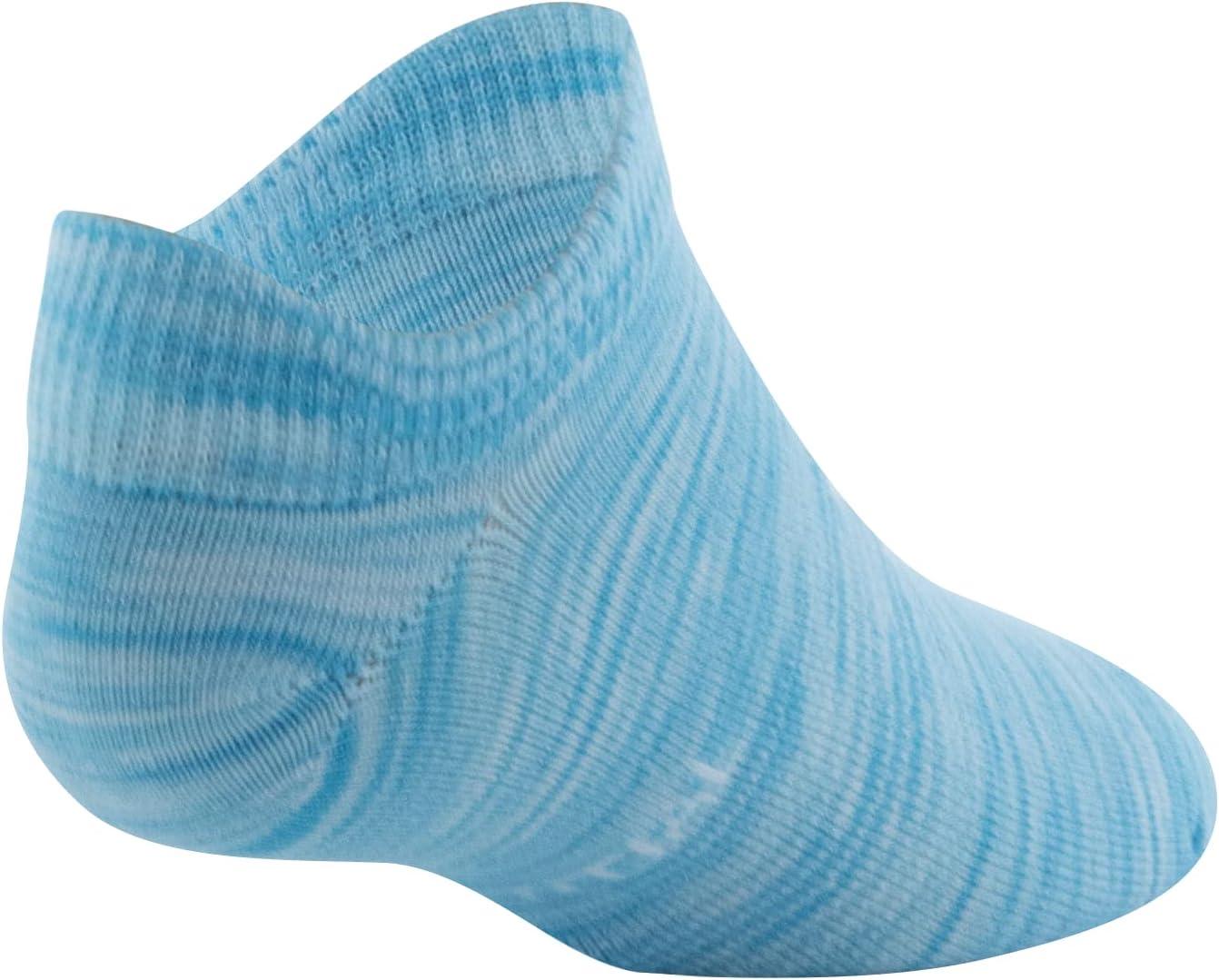 imageUnder Armour Kids Essential 20 Lightweight No Show Socks 6PairsOpal BlueWhiteWhite