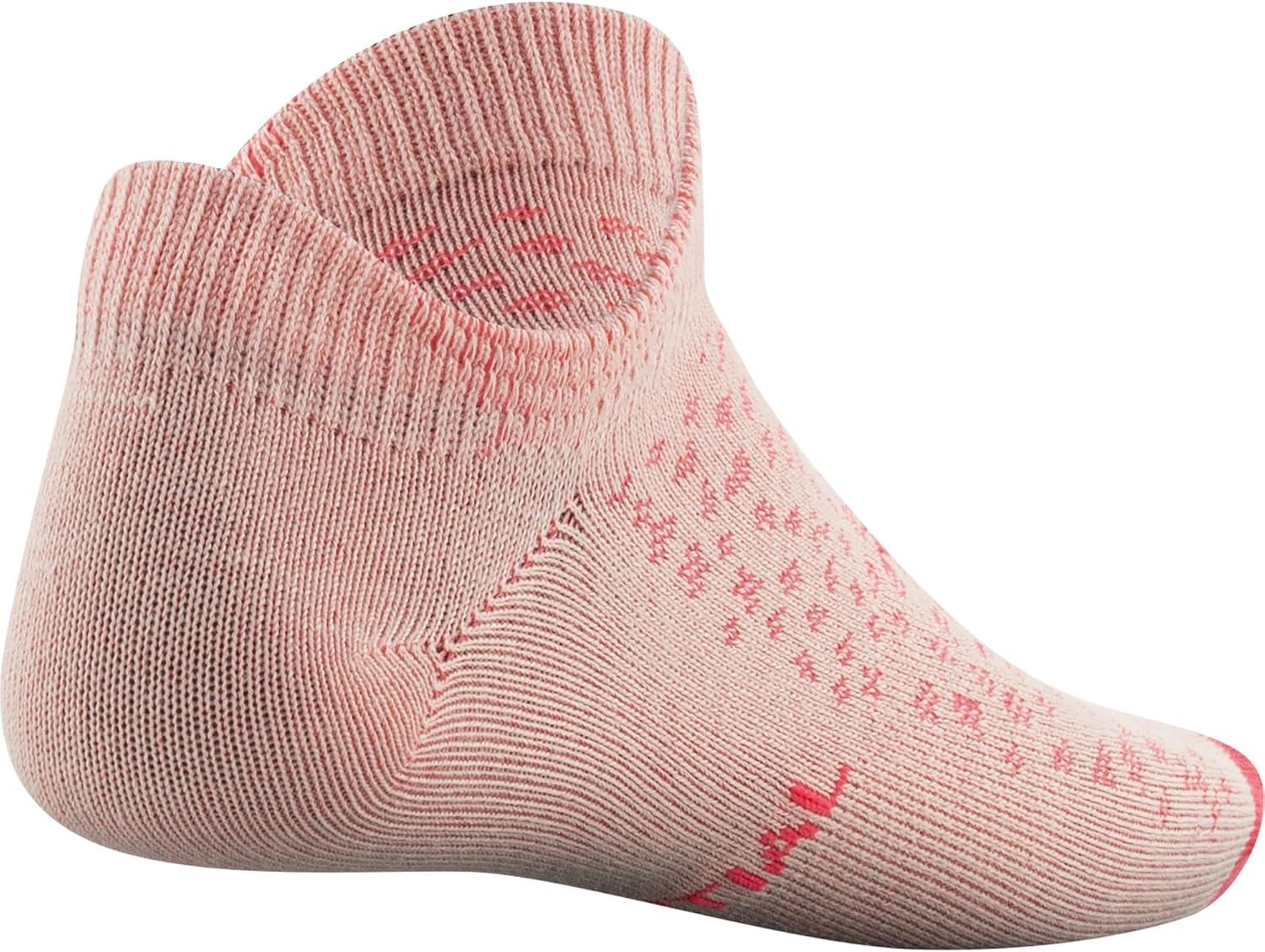 imageUnder Armour Kids Essential 20 Lightweight No Show Socks 6PairsOrange Dream Assorted