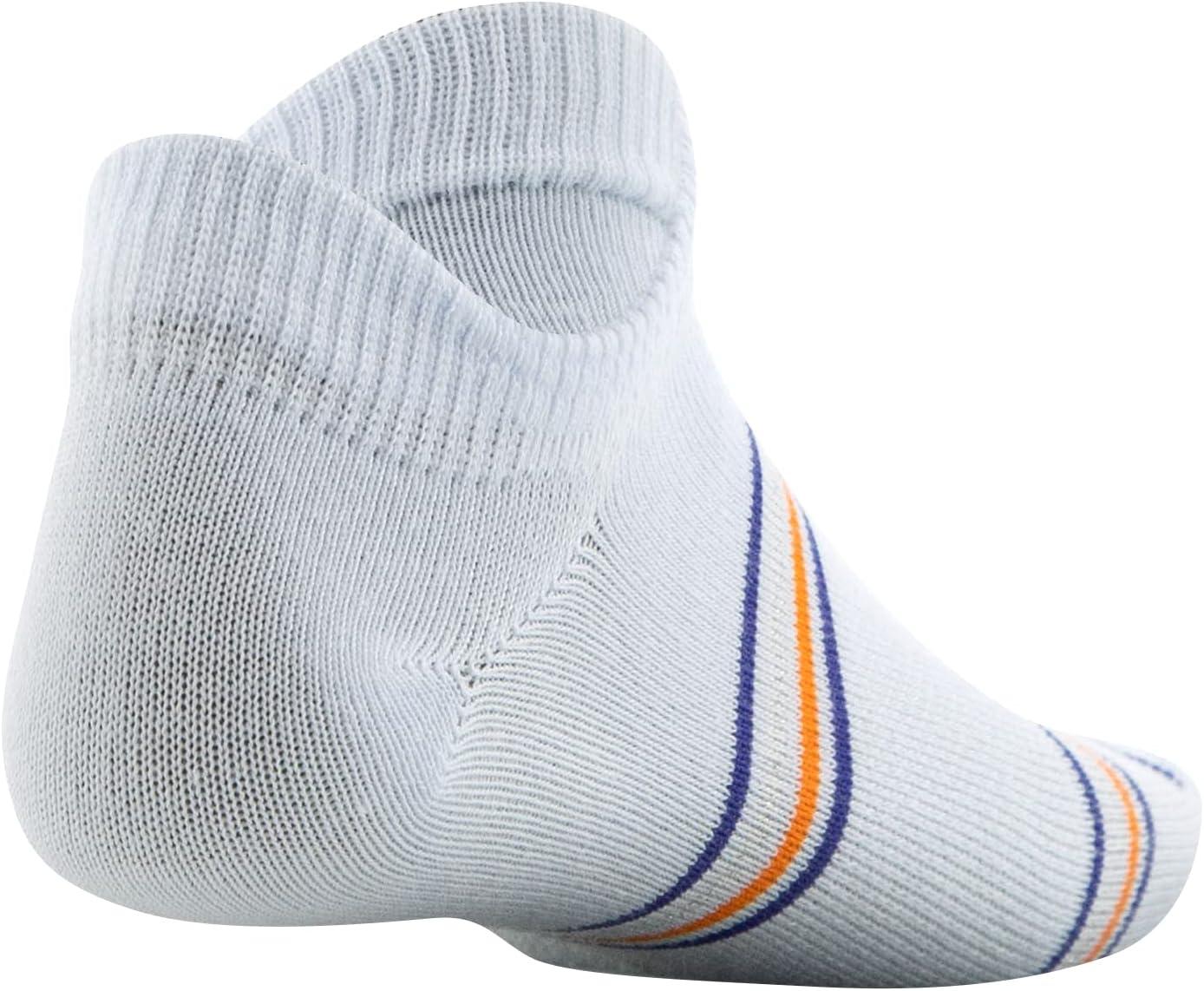 imageUnder Armour Kids Essential 20 Lightweight No Show Socks 6PairsOxford Blue Assorted