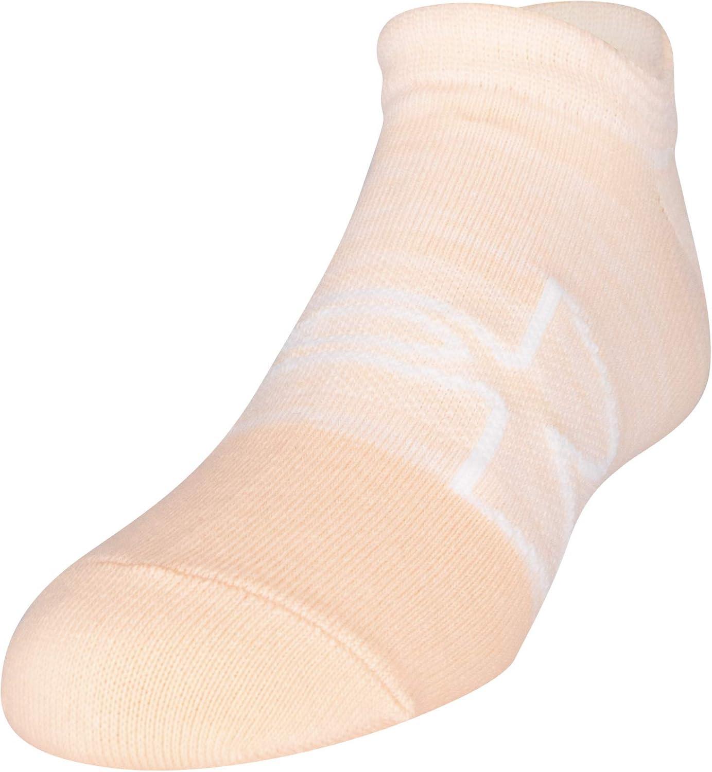 imageUnder Armour Kids Essential 20 Lightweight No Show Socks 6PairsPlayful Peach Assorted