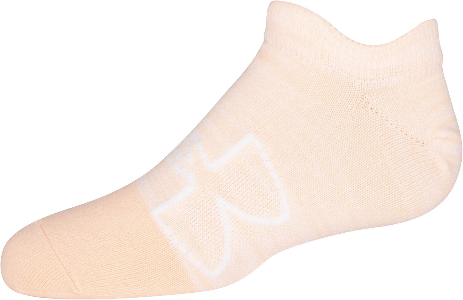 imageUnder Armour Kids Essential 20 Lightweight No Show Socks 6PairsPlayful Peach Assorted