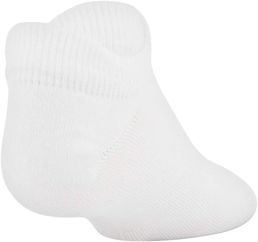 imageUnder Armour Kids Essential 20 Lightweight No Show Socks 6PairsWhite Penta Pink Assorted