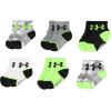 imageUnder Armour Boys Multi Pack Quarter SockGrey Camo
